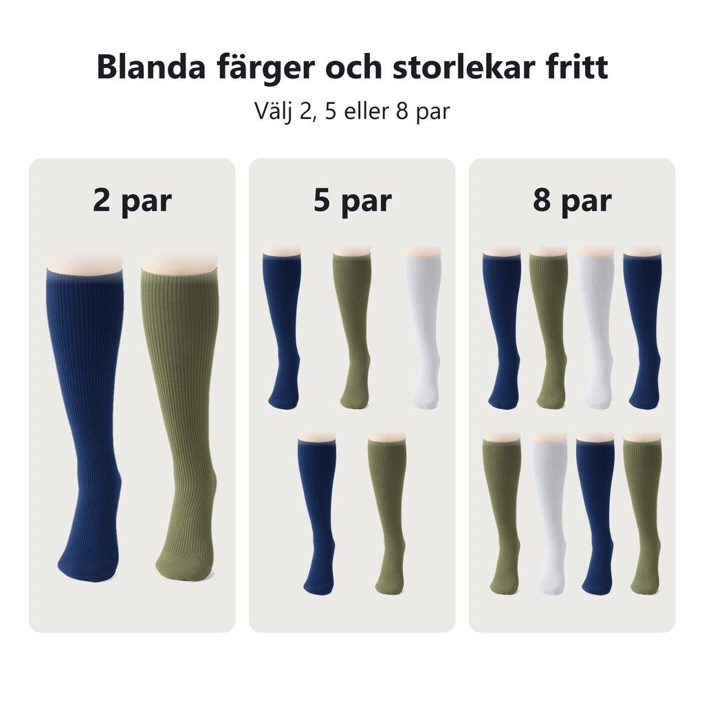 Rehlex Stödstrumpor Bomull Klass 1 - Rehlex
