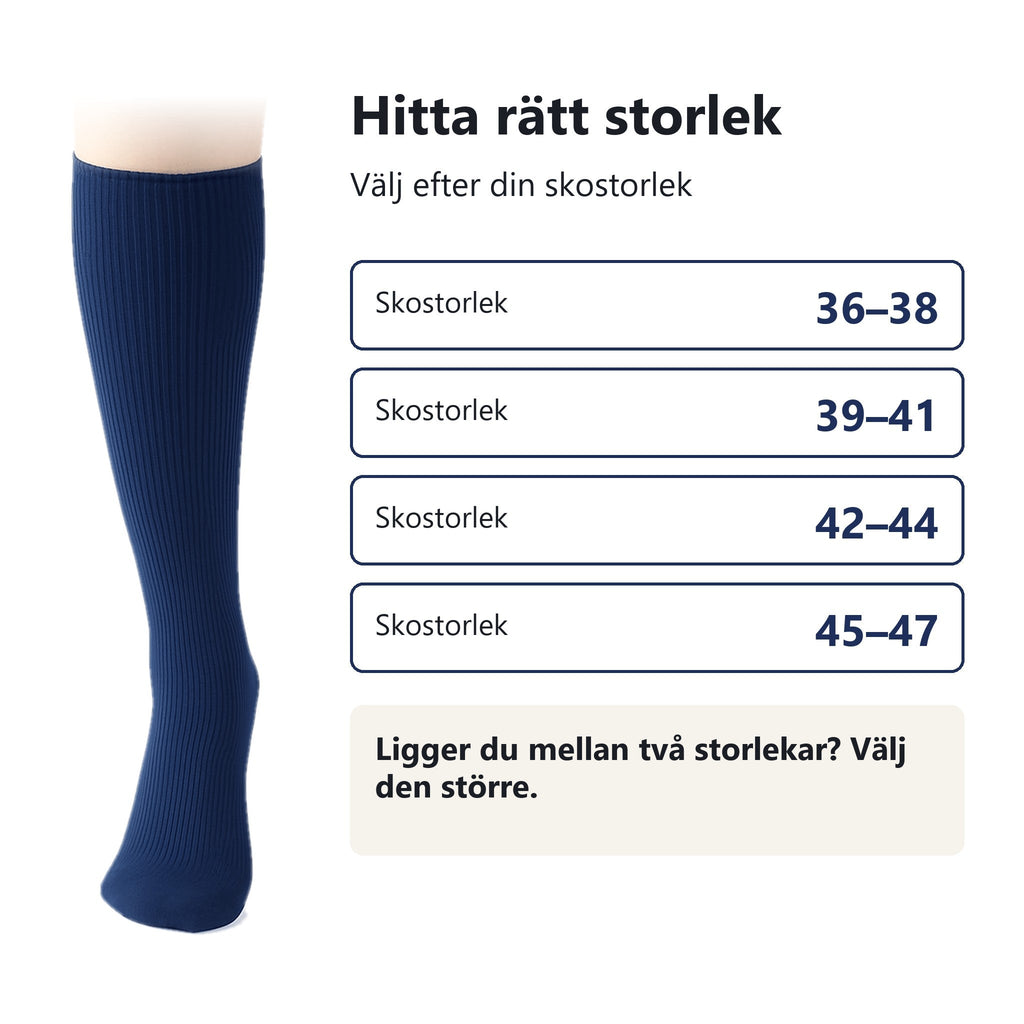 Rehlex Stödstrumpor Bomull Klass 1 - Rehlex
