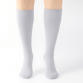 Stödstrumpa Bomull Ljusgrå - Rehlex